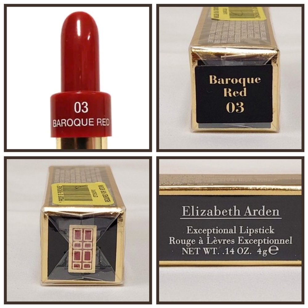 Vintage Elizabeth Arden Exceptional Lipstick Baroque 03 - Red Door SEALED - NEW!